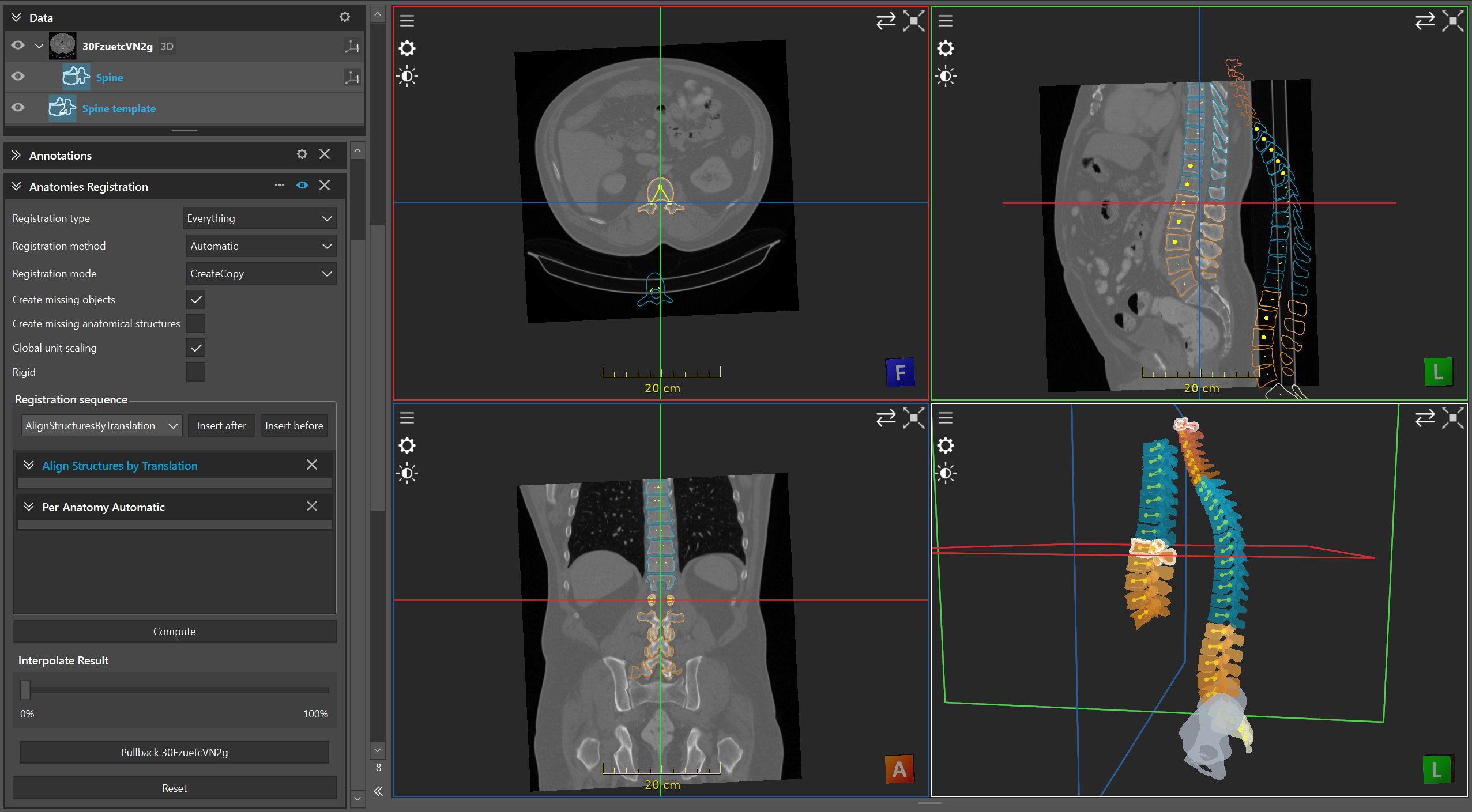 Registration controller